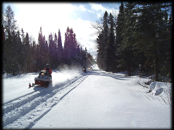 snowmobile the munger trail and stay at the willard munger inn